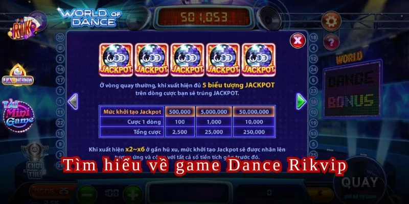 Tìm hiểu đôi nét về game Dance Rikvip.